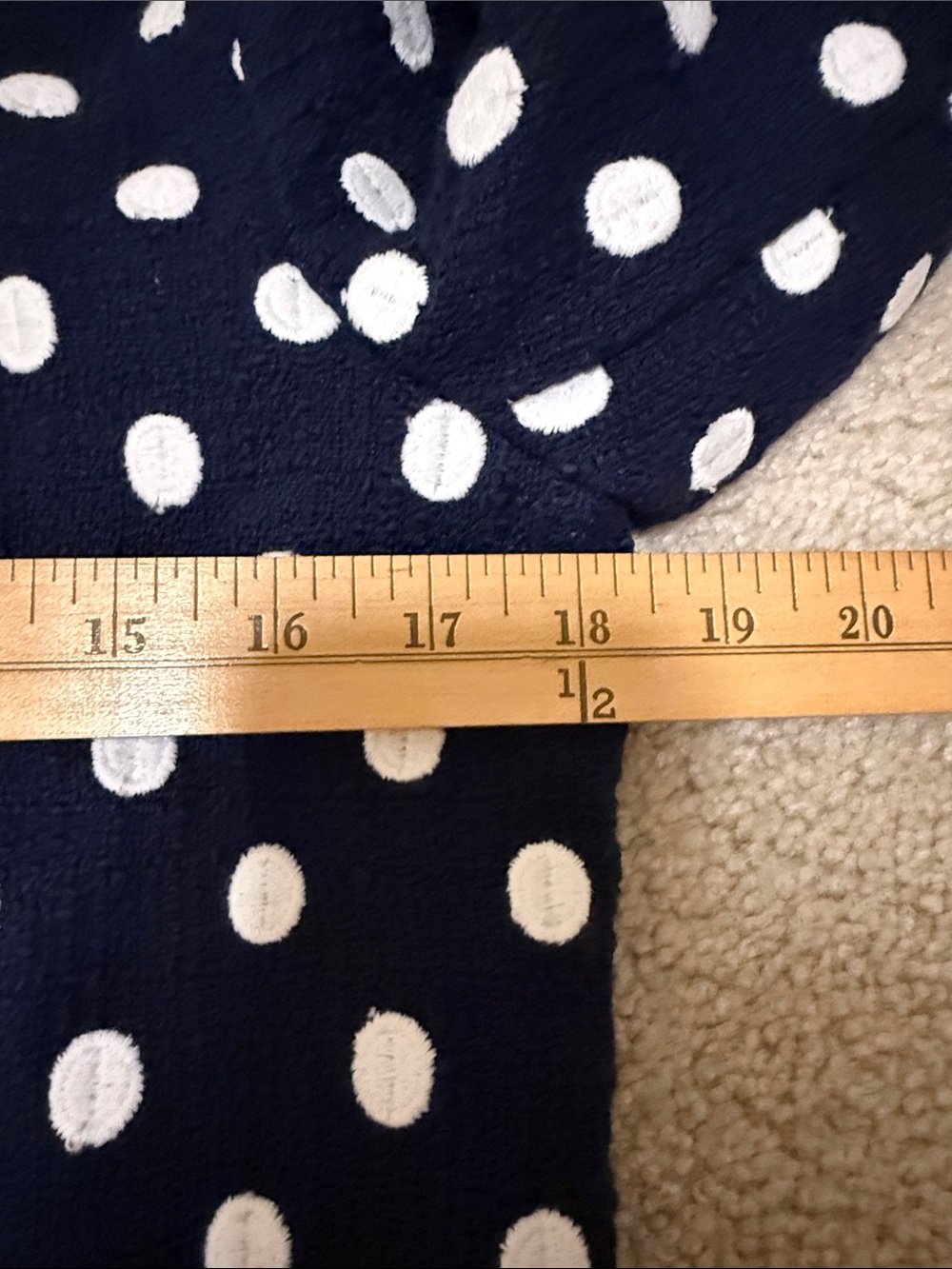 NWT J.Crew Navy Jacket in white polka-dot textured tweed | Size 4 - Picture 3 of 12